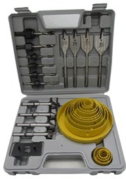 نمایش جزئیات برای پک سوراخ کاری چوب و MDF سایز 19 تا 127 میلی متر 31 پارچه تصویر پک سوراخ کاری چوب و MDF سایز 19 تا 127 میلی متر 31 پارچه