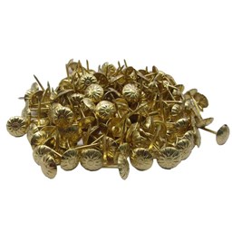 نمایش جزئیات برای گل میخ گل دار طلایی طول 16 قطر 11 میلیمتر بسته 50 گرمی تصویر گل میخ گل دار طلایی طول 16 قطر 11 میلیمتر بسته 50 گرمی