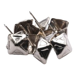 نمایش جزئیات برای گل میخ تزیینی هرمی چهار گوش نقره ای طول 25 عرض 19 میلیمتر بسته 10 عددی تصویر گل میخ تزیینی هرمی چهار گوش نقره ای طول 25 عرض 19 میلیمتر بسته 10 عددی
