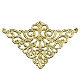 نمایش جزئیات برای توری آنتیک گوشه طلایی طول 51 میلی متر  تصویر توری آنتیک گوشه طلایی طول 51 میلی متر