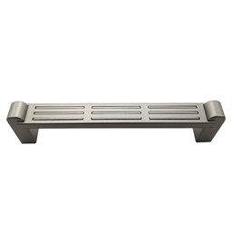 دستگیره کابینت دو پیچ پلاستیکی بهسازان مدل A33 طرح ساتن  دستگیره کابینت دو پیچ پلاستیکی بهسازان مدل A33 طرح ساتن