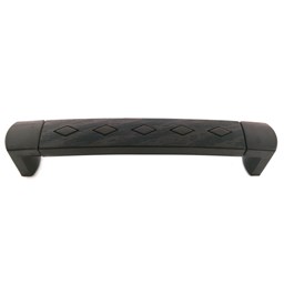 دستگیره کابینت دو پیچ پلاستیکی بهسازان مدل A12 طرح ونگه دستگیره کابینت دو پیچ پلاستیکی بهسازان مدل A12 طرح ونگه