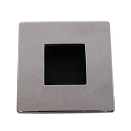 دستگیره کابینت توکار بهسازان مدل A11  طرح کروم دستگیره کابینت توکار بهسازان مدل A11  طرح کروم