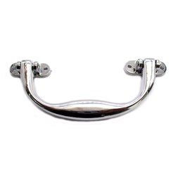 نمایش جزئیات برای دستگیره آنتیک پلاستیکی نقرهای طول 140 میلیمتر تصویر دستگیره آنتیک پلاستیکی نقرهای طول 140 میلیمتر