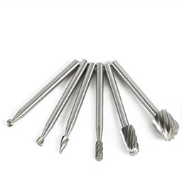 نمایش جزئیات برای فرز فرم مینیاتوری Rotary File بسته 6 عددی تصویر فرز فرم مینیاتوری Rotary File بسته 6 عددی