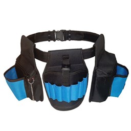 کمربند ابزار سه تکه آبی کمربند ابزار سه تکه آبی