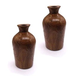 گلدان چوبی مینیمال مجموعه دو عددی گلدان چوبی مینیمال مجموعه دو عددی