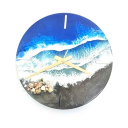 ساعت دیواری طرح دریا قطر 35 سانتیمتر ساعت دیواری طرح دریا قطر 35 سانتیمتر