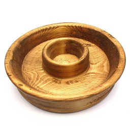 ظرف مزه چوبی قطر 19 سانتیمتر ظرف مزه چوبی قطر 19 سانتیمتر