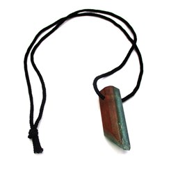 گردنبند چوب و رزین طرح ذوزنقه طول 4 سانتیمتر گردنبند چوب و رزین طرح ذوزنقه طول 4 سانتیمتر