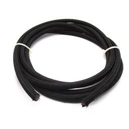 کابل برق روکش دار نخی تک رشته مشکی 1.5 متر کابل برق روکش دار نخی تک رشته مشکی 1.5 متر