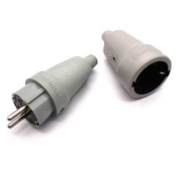 مادگی و دو شاخه صنعتی تک فاز ارت دار فرحان الکتریک مادگی و دو شاخه صنعتی تک فاز ارت دار فرحان الکتریک