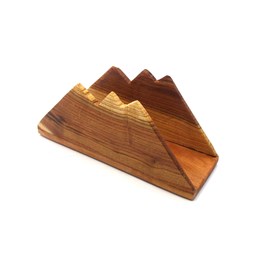 جا دستمالی رومیزی طرح کوهستان طول 14 سانتیمتر جا دستمالی رومیزی طرح کوهستان طول 14 سانتیمتر