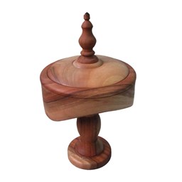 شیرینی خوری پایه دار طرح روستیک قطر 20 سانتیمتر شیرینی خوری پایه دار طرح روستیک قطر 20 سانتیمتر