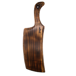 تخته سرو چوبی طرح نت موسیقی طول 38 سانتیمتر تخته سرو چوبی طرح نت موسیقی طول 38 سانتیمتر