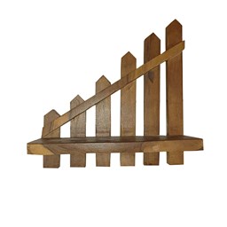 استند دیواری طرح نرده طول 28 سانتیمتر  استند دیواری طرح نرده طول 28 سانتیمتر