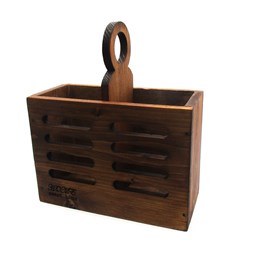 جا قاشقی چوبی دسته دار ایستاده 17 در 7.5 سانتیمتر جا قاشقی چوبی دسته دار ایستاده 17 در 7.5 سانتیمتر