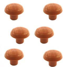 دستگیره کابینت تک پیچ پلاستیکی بهسازان مدل A3 طرح چوب بسته 6 عددی دستگیره کابینت تک پیچ پلاستیکی بهسازان مدل A3 طرح چوب بسته 6 عددی