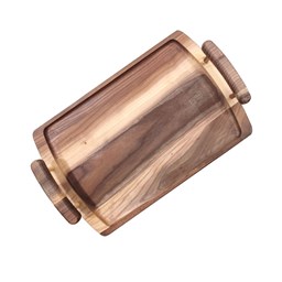 سینی چوبی دسته دار 42 در 26 سانتیمتر سینی چوبی دسته دار 42 در 26 سانتیمتر