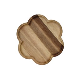 بشقاب پیش دستی طرح گل قطر 18 سانتیمتر بشقاب پیش دستی طرح گل قطر 18 سانتیمتر