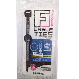 بست کمربندی فروزش سری B مدل FZ-200B طول 25 سانتیمتر بسته 100 عددی بست کمربندی فروزش سری B مدل FZ-200B طول 25 سانتیمتر بسته 100 عددی