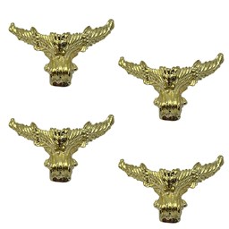 نمایش جزئیات برای پایه آنتیک فلزی طرح پروانه طلایی ارتفاع 20 میلیمتر بسته 4 عددی تصویر پایه آنتیک فلزی طرح پروانه طلایی ارتفاع 20 میلیمتر بسته 4 عددی