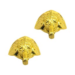 نمایش جزئیات برای پایه آنتیک پلاستیکی طرح فیل طلایی ارتفاع 23 میلیمتر بسته 2 عددی تصویر پایه آنتیک پلاستیکی طرح فیل طلایی ارتفاع 23 میلیمتر بسته 2 عددی