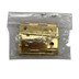 تصویر لولا آنتیک تخت 3 سانتی‌متر طلایی بسته 10 عددی