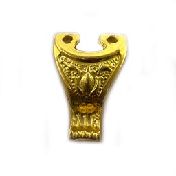 نمایش جزئیات برای پایه آنتیک طلایی طرح پنجه شیری ارتفاع 35 میلیمتر تصویر پایه آنتیک طلایی طرح پنجه شیری ارتفاع 35 میلیمتر