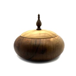 نمایش جزئیات برای شکلات خوری چوبی خمره ای درب دار 17 سانتیمتر تصویر شکلات خوری چوبی خمره ای درب دار 17 سانتیمتر