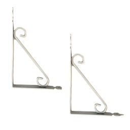 نمایش جزئیات برای گونیا طبقه فلزی فرفورژه سفید 25 در 16 سانتیمتر بسته 2 عددی تصویر گونیا طبقه فلزی فرفورژه سفید 25 در 16 سانتیمتر بسته 2 عددی