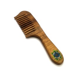 نمایش جزئیات برای شانه دسته دار چوبی طول 20 سانتیمتر طرح تصادفی تصویر شانه دسته دار چوبی طول 20 سانتیمتر طرح تصادفی