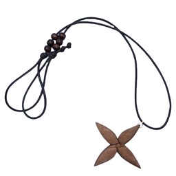 گردنبند چوب گردو گردنبند چوب گردو