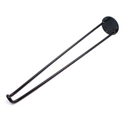 پایه فلزی سنجاقی مشکی مات 50 سانتیمتر پایه فلزی سنجاقی مشکی مات 50 سانتیمتر