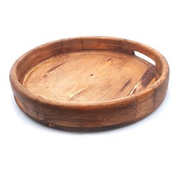 سینی چوبی دایره ای قطر 36 سانتیمتر سینی چوبی دایره ای قطر 36 سانتیمتر