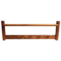 آویز لباس طاقچه دار طول 70 سانتیمتر آویز لباس طاقچه دار طول 70 سانتیمتر