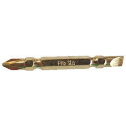 نمایش جزئیات برای سر پیچ گوشتی یک سر دوسو و یک سر چهار سو مدل PH2 SL6 تصویر سر پیچ گوشتی یک سر دوسو و یک سر چهار سو مدل PH2 SL6