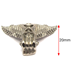 تصویر پایه آنتیک فلزی طرح پروانه نقره‌ای دو منظوره ارتفاع 20 میلی‌متر بسته 4 عددی