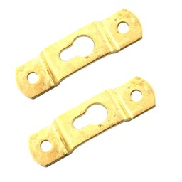 تصویر بست دو پیچ فلزی مدل پل طلایی طول 48 میلی‌متر بسته 2 عددی