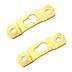 تصویر بست دو پیچ فلزی مدل پل طلایی طول 55 میلی‌متر بسته 2 عددی 