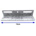تصویر فرنگ تخت خواب مدل لوبیایی طول 15 سانتی‌متر ضخامت 1 میلی‌متر