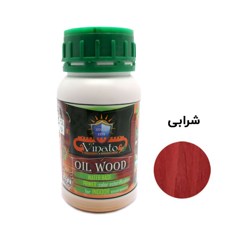 تصویر روغن چوب شرابی ویناتو کد 350