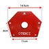 تصویر گونیا مغناطیسی جوشکاری اوتنسی شش ضلعی 35 کیلوگرم