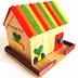 تصویر چوب بستنی خانه سازی رنگی طول 12.5 سانتی‌متر عرض 17 میلی‌متر بسته 36 عددی