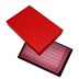 تصویر جعبه کادویی مشکی درب قرمز طول 14 سانتی‌متر