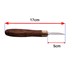 تصویر مغار چاقویی معکوس ظریف کاری مدادی طول 17 سانتی‌متر