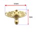 تصویر پایه آنتیک فلزی طرح عقاب طلایی ارتفاع 2 سانتی‌متر بسته 4 عددی