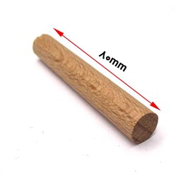 میخ چوبی قطر 8 میل طول 8 سانتیمتر بدون شیار راش
