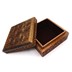 جعبه جواهرات چوبی منبت کاری شده 10 در 10 سانتی‌متر, تصویر 1