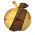 ست استند و بشقاب چوبی طرح سیب مجموعه 3 عددی, تصویر 6